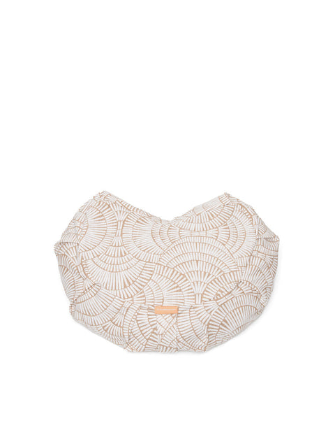 cotton crescent meditation cushion