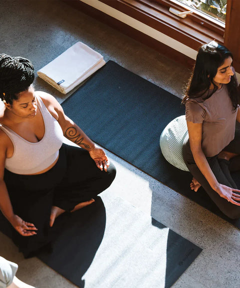 corduroy mod meditation cushion