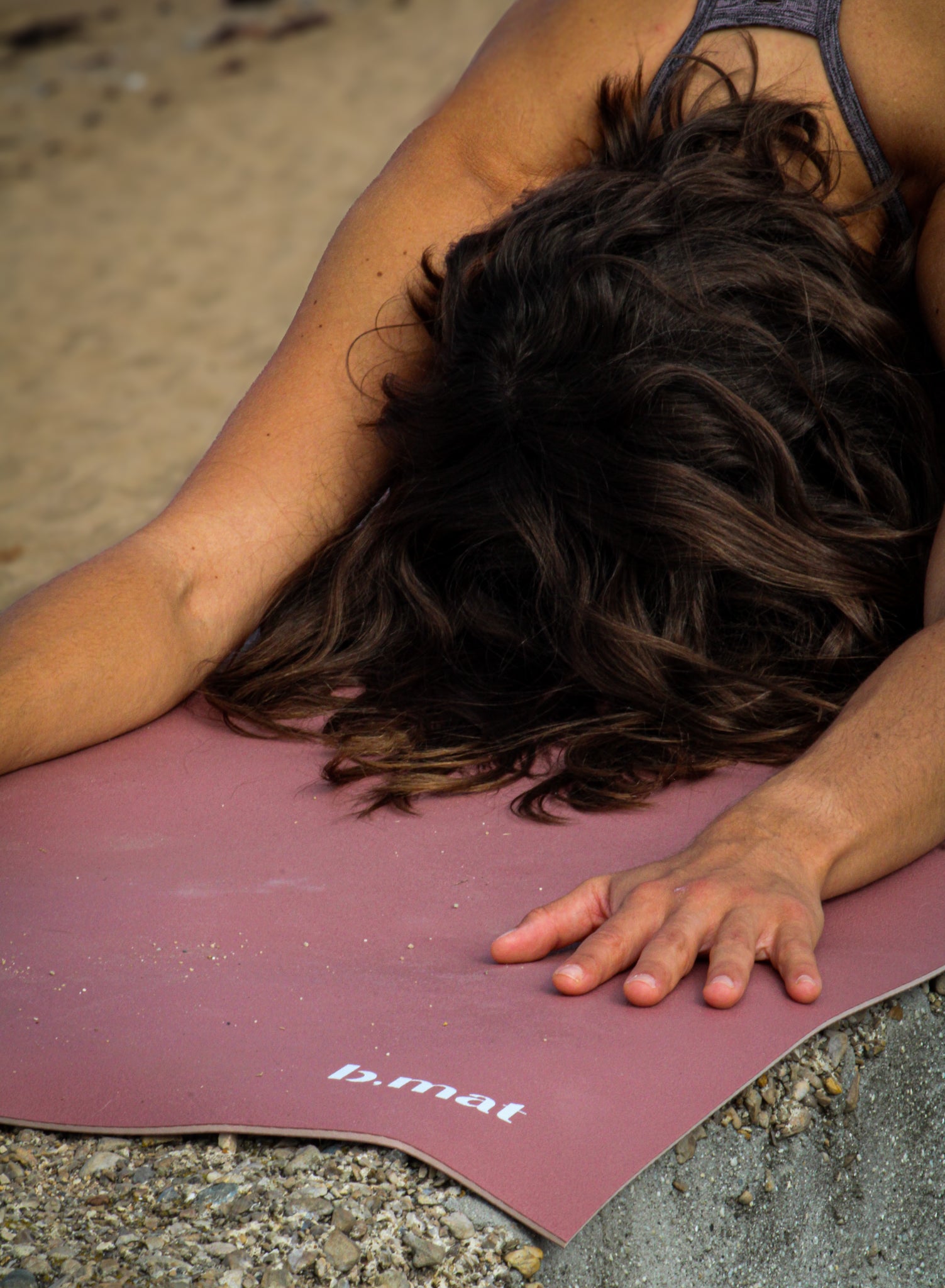 b, mat everyday 4mm yoga mat - grippy & supportive – b, halfmoon EU