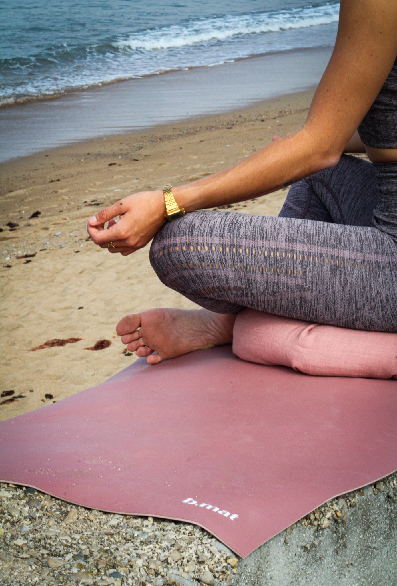 b, mat traveller 2mm yoga mat - grippy & compact – b, halfmoon EU